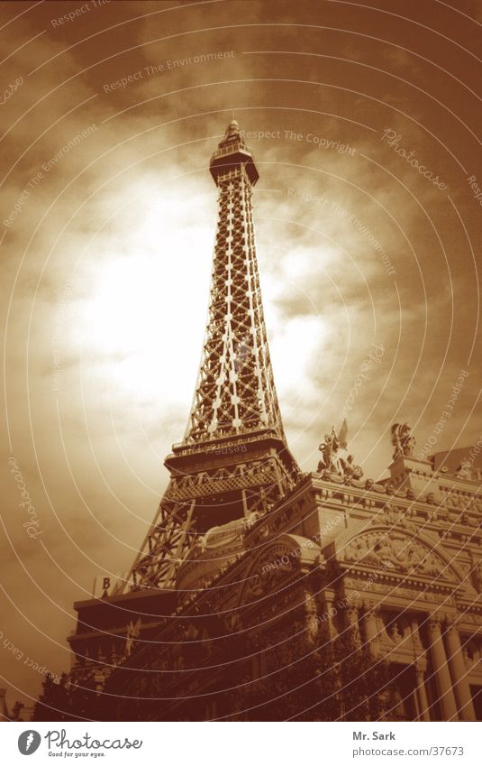 paris.vegas Las Vegas Tour d'Eiffel nachgebaut Wahrzeichen Nordamerika hotel paris Spielkasino Turm