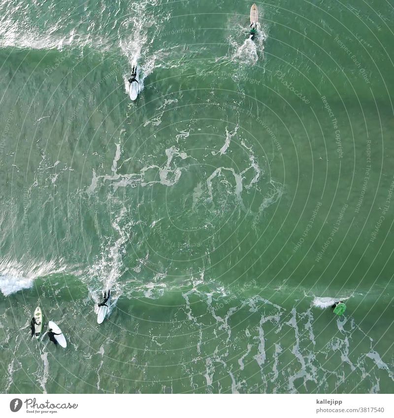 surfers city Surfen Surfbrett Surfer Surfers Paradise Wellen Wellengang Drohnenansicht Drohnenaufnahme drohnenflug Drohnenbilder Vogelperspektive Meer