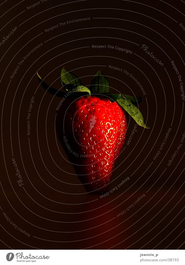 freches Früchtchen Licht & Schatten Gesundheit die Farbe rot Erdbeeren Frucht exotisch