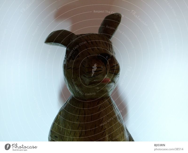 Osterhase mal anders #4 Hase & Kaninchen Statue Löffel Krimskrams Kitsch Ohr Nase Schatten