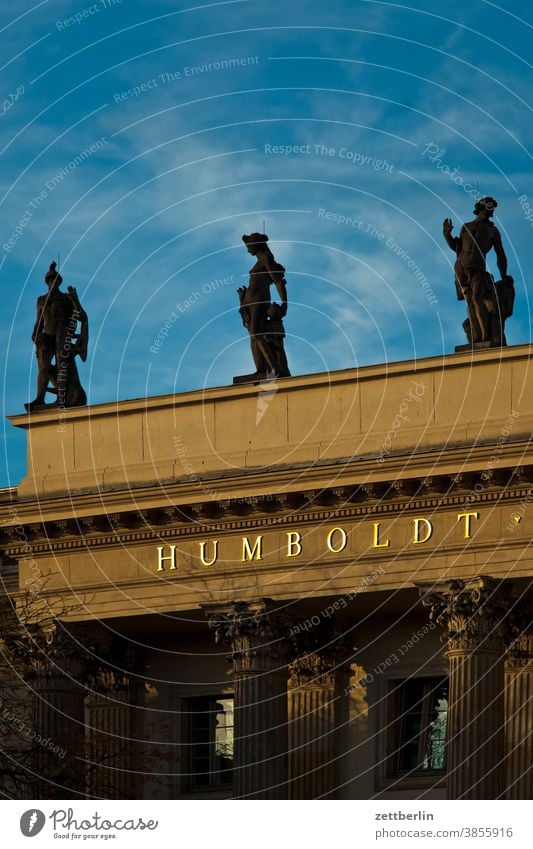 Humboldt-Universität architektur berlin büro deutschland froschperspektive hauptstadt haus himmel innenstadt mitte skyline tourismus verwaltung wolke humboldt