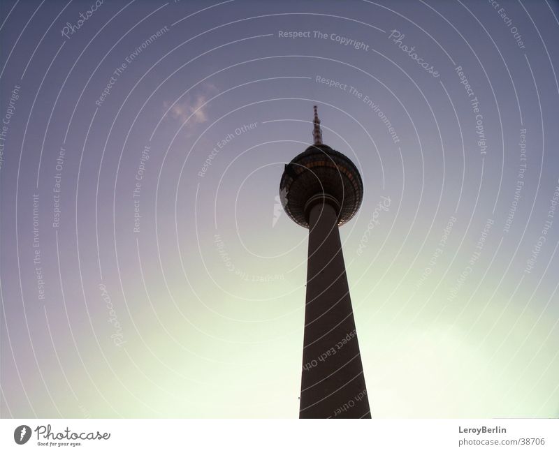 Fernsehturm Architektur Berlin Fernsehturm Himmel
