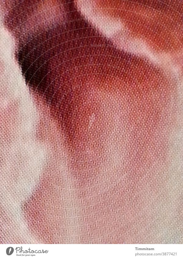 Irgendwie ist nichts sicher Form Farbe Textur Leinwand Bild Detailaufnahme abstrakt Oberfläche Nahaufnahme Kunst Vertiefung Fantasie Menschenleer wysiwyg