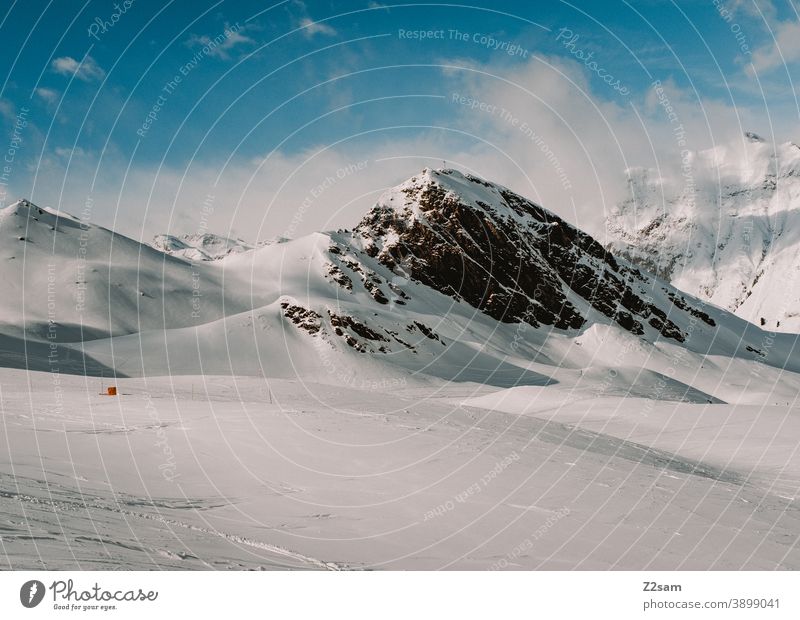 Südtiroler Skigebiet | Ratschings Erholung südtirol italienisch Natur Skifahren snowboarden Wintersport Landschaft Winterlandschaft Kälte Schafe Sport Tourismus