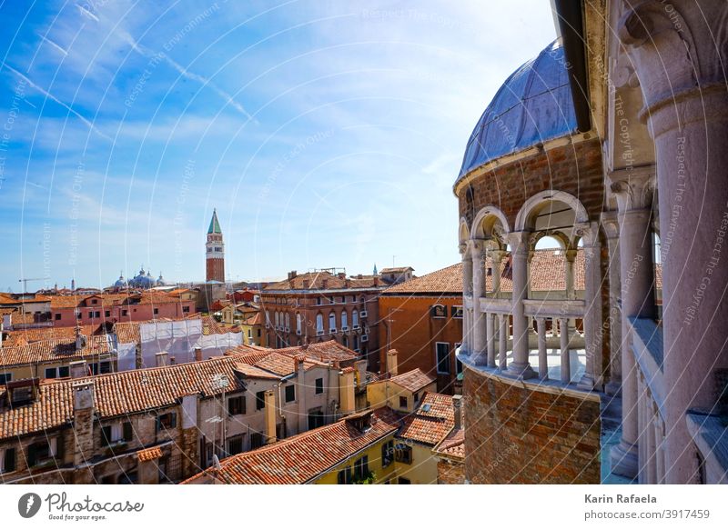 Venedig venedig anders Aussicht Aussichtspunkt Italien Farbfoto Europa Ferien & Urlaub & Reisen Außenaufnahme Stadt Städtereise Sehenswürdigkeit Sightseeing