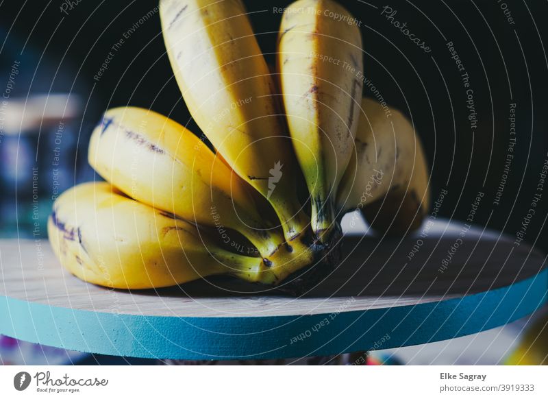 Bananen überfällig... Gesundheit Ernährung Frucht Farbfoto Gesunde Ernährung Nahaufnahme Vegetarische Ernährung Vitamin