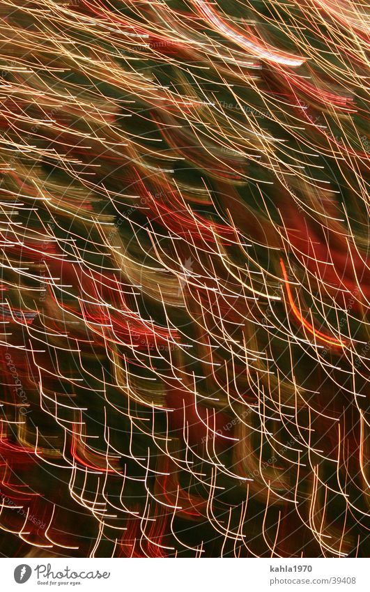 Funkenspiel Licht Geschwindigkeit abstrakt Hintergrundbild Fototechnik Unschärfe