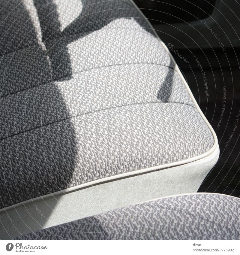 Sitz & Blinker sitz stoff bezug lenkrad blinker auto sonnig schatten sonnenlicht Fahrerraum kunststoff silhouette