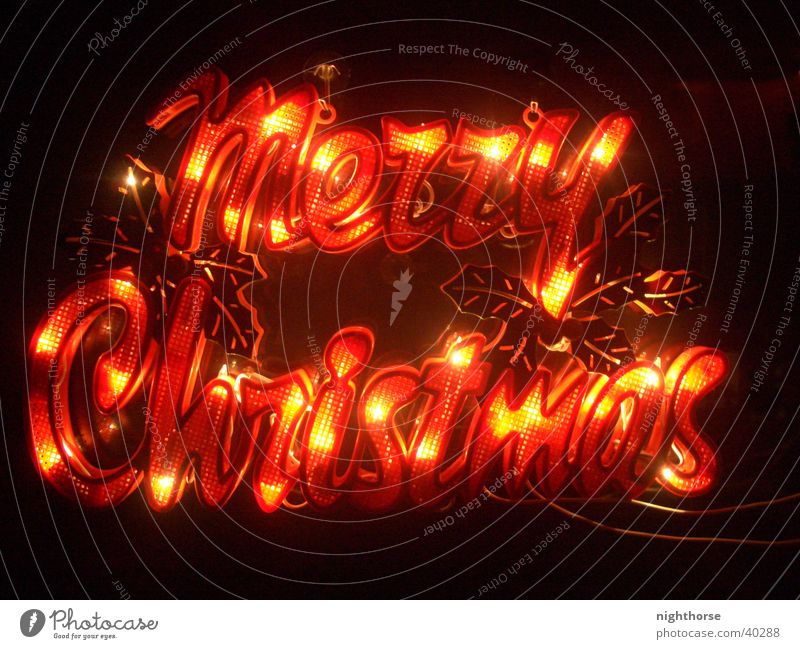 Glowing X-Mas Schmuck Fenster Licht Weihnachten & Advent Merry Beleuchtung
