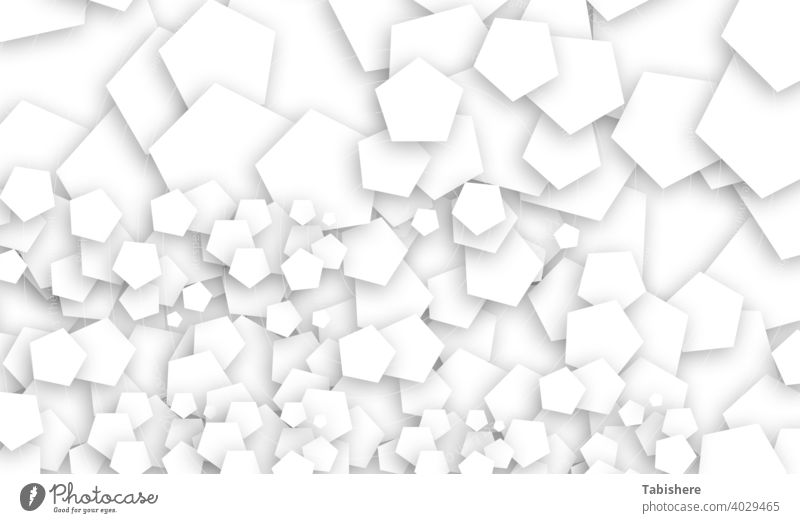 Pentagon fraktales Design Stockfoto Pentagon - Form, abstrakt, Hintergründe, schwarz und weiß, fraktal schwarz auf weiß geometrische Form Am Rande der