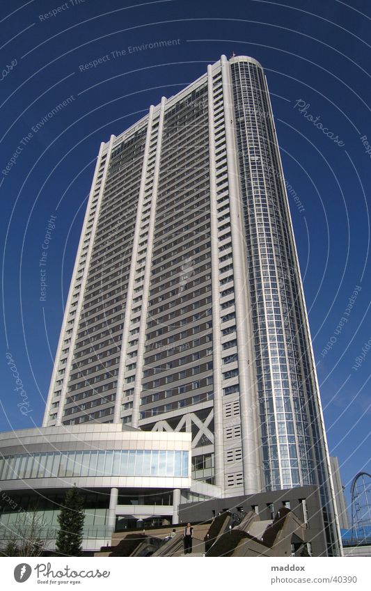tokyo dome hotel Asien Japan Tokyo Ferien & Urlaub & Reisen Hotel Hochhaus Architektur architecture modern Perspektive kenzo tange associates