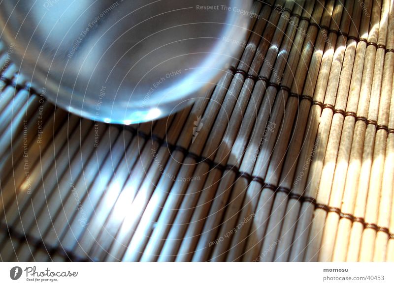 berührung berühren Warnleuchte Häusliches Leben Kugel Glas Tischset Schatten