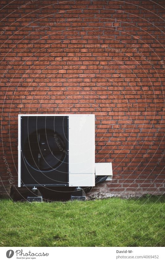 Luftwärmepumpe - Zukunftsorientiert Luftwasserwärmepumpe Wärme Wärmepumpe Heizungstechnik Umweltschutz ökologisch innovativ nachhaltig Ventilatoren