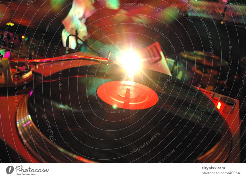 Spinning Wheel Plattenspieler Diskjockey Club Party MK II Turntable DJ Pult Plattenteller