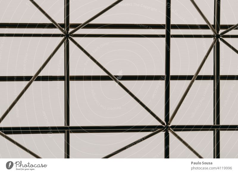 Deckenlinien Zimmerdecke Linien Dach abstrakt Strukturen & Formen Wand Außenaufnahme Bauwerk Tag Architektur Gebäude Fassade Mauer Muster Menschenleer Haus