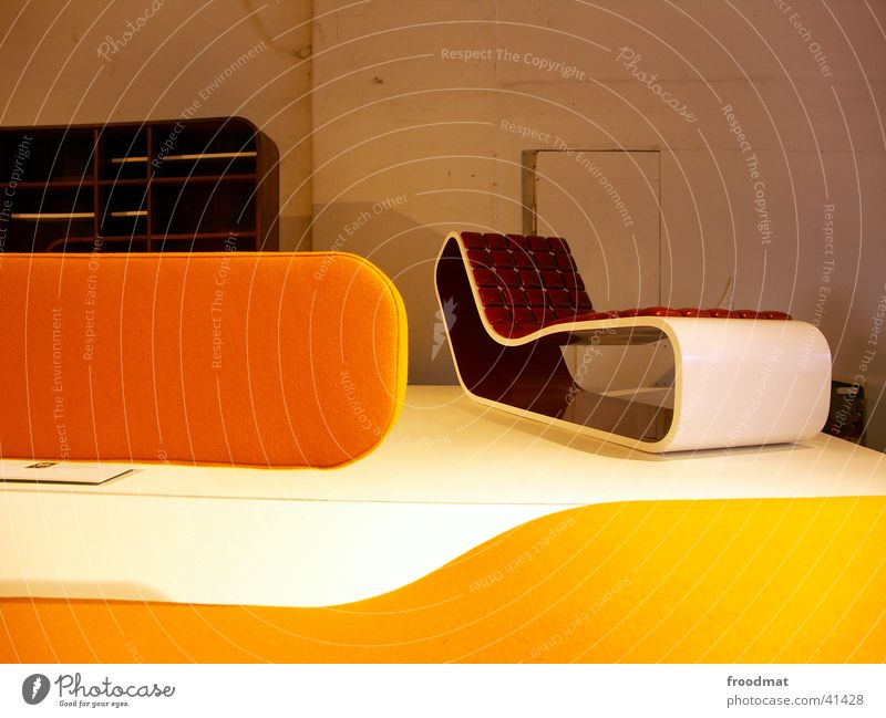 Schöner sitzen Design geschmackvoll Regal Stil Sitzgelegenheit Ausstellung Stuhl Designermöbel schwungvoll geschwungen modern graphisch Kanapee Designmuseum