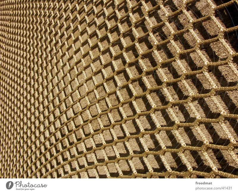 Gitternetz Muster Strukturen & Formen Architektur Netz Schatten Sonne Perspektive