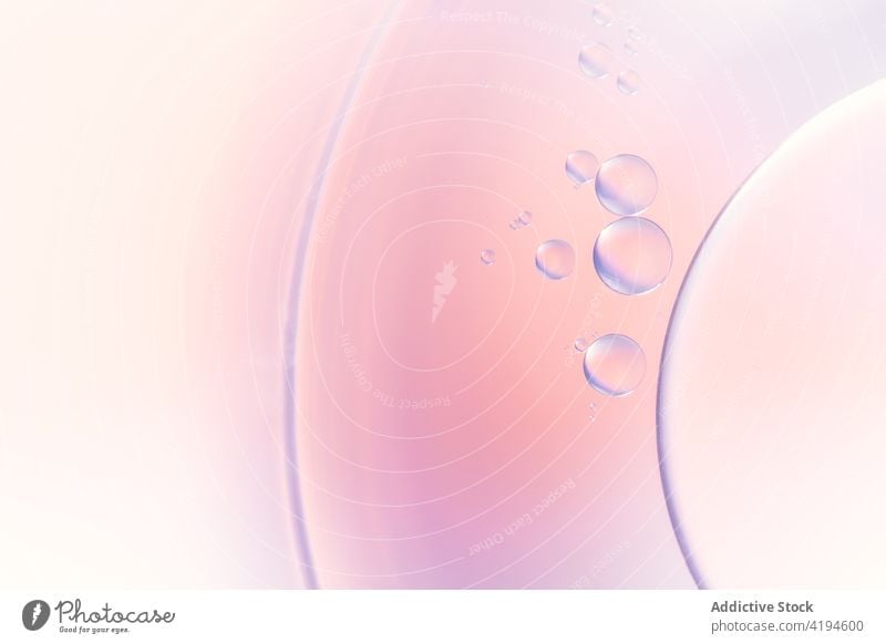 Abstrakter Hintergrund von runden Zellen abstrakt kreisen Form Impfstoff Schaumblase Geometrie Medizin Kur Tropfen Medikament Dosis anders Konfektionsgröße