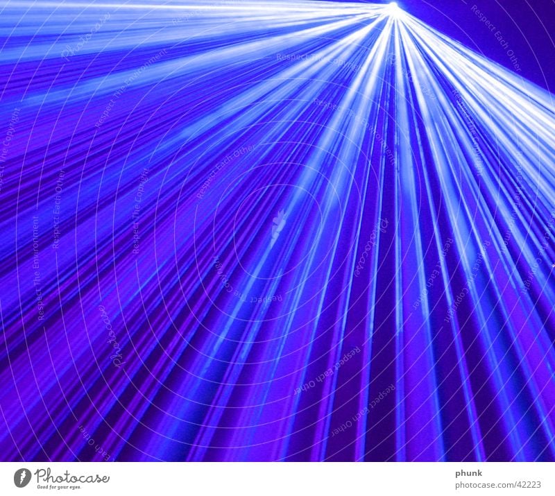 laserblue Laser Disco Licht Wellen Nebel Fototechnik blau verschlusszeit ray lightray Rauch
