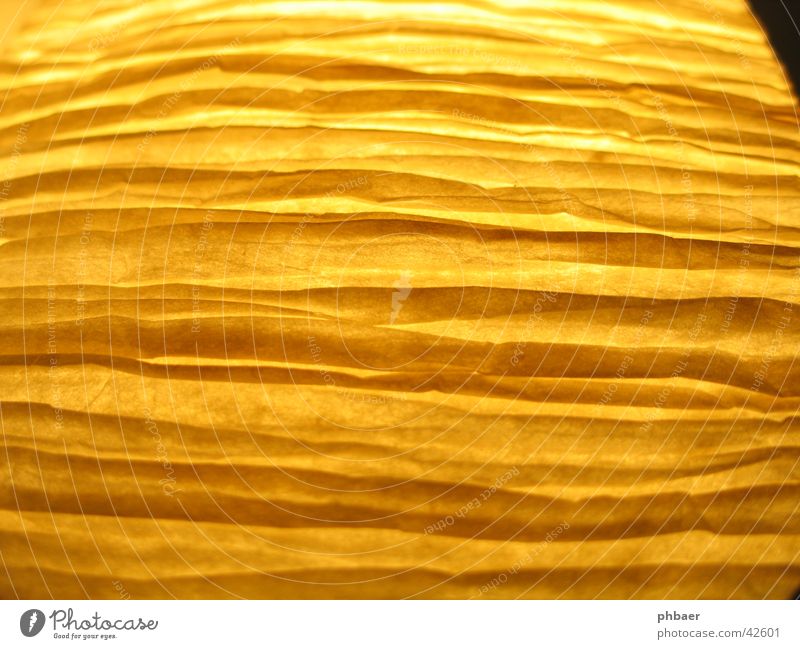 Macht schlank Streifen krumm gelb Papier Dinge Linie Farbe variabel