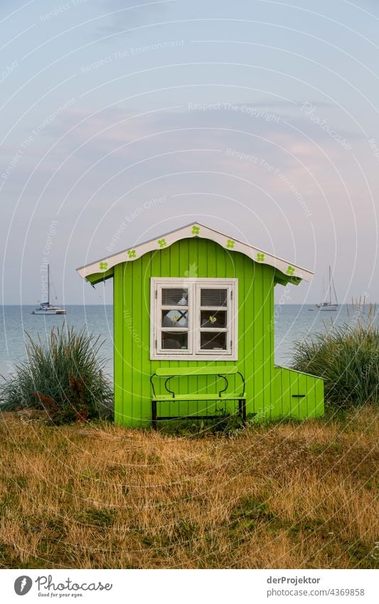 Strandhaus auf der hyggeligen Insel Ærø in Dänemark III Holzhaus Skandinavien Einsamkeit Idylle Norden reisen sand europa Küste Landschaft Menschenleer