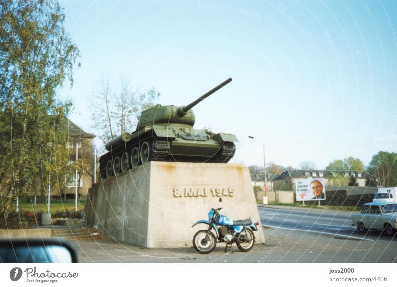 Chemnitz Panzer historisch gepanzert 1990