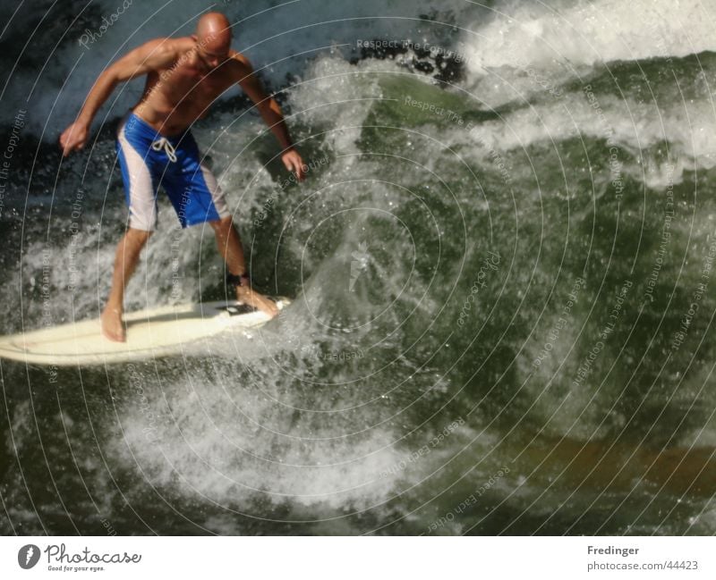 2 hot Surfen Mann Kühlung Wellen Sport wave Mut Freude