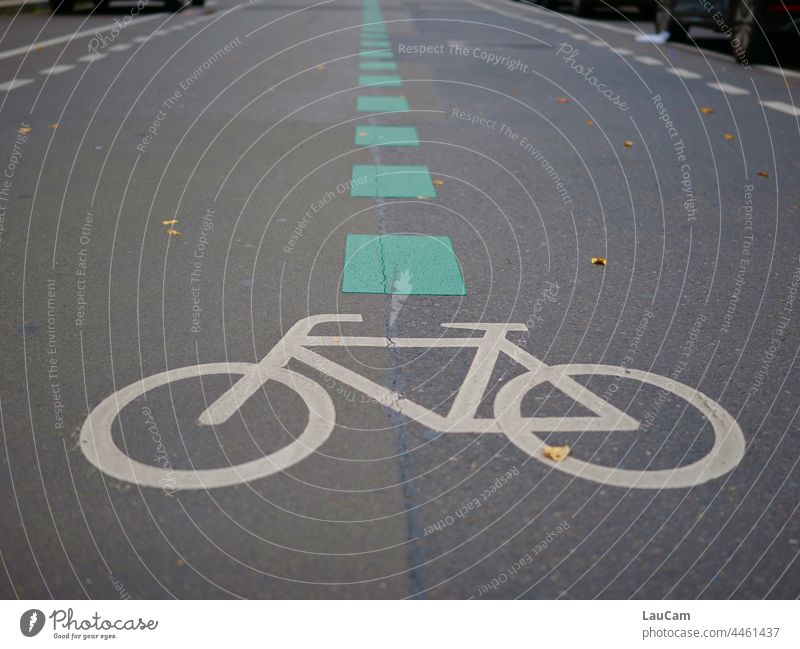 Fahrradstraßen braucht die Stadt! Fahrradfahren Fahrradweg Fahrradtour grüne Stadt autofrei autofreie Stadt Radfahren Verkehr Straße Verkehrswege Straßenverkehr