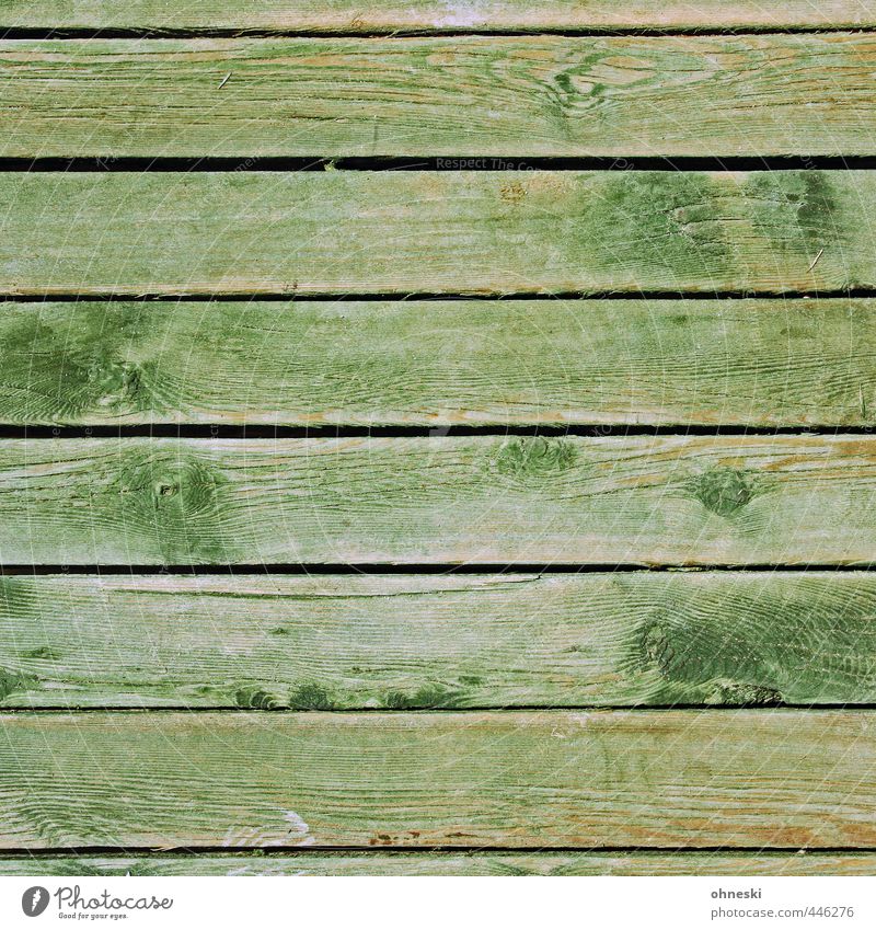 Holz Fassade Holzbrett grün Maserung Fuge Linie Farbfoto Außenaufnahme abstrakt Muster Strukturen & Formen Textfreiraum oben Textfreiraum unten