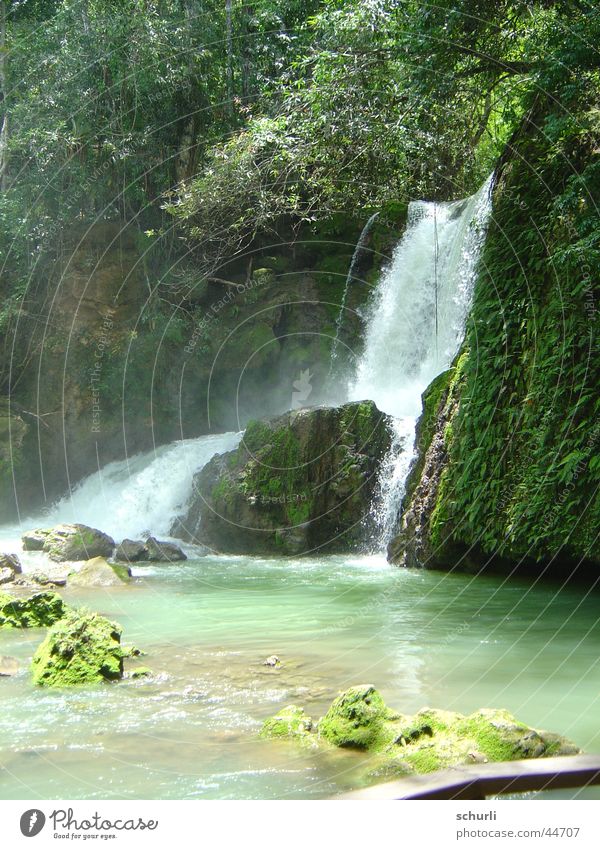 YS Wasserfall Jamaika schön Ferien & Urlaub & Reisen Paradis