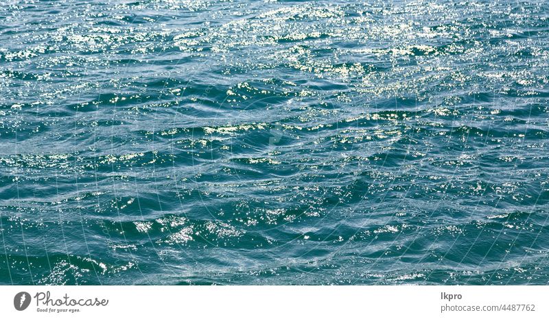 abstrakte Unschärfe Hintergrund des pazifischen Ozeans MEER blau abstarren Himmel Meer Sonne Windstille Licht Natur Sauberkeit glänzend hell schön Wasser Tapete