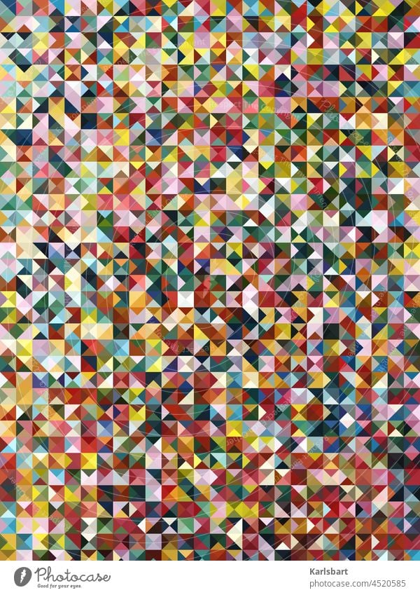 1/4 Pixel verpixelt Design Strukturen & Formen Farben Linie Menschenleer Gedeckte Farben außergewöhnlich Hintergrundbild Hintergrund neutral Hintergründe