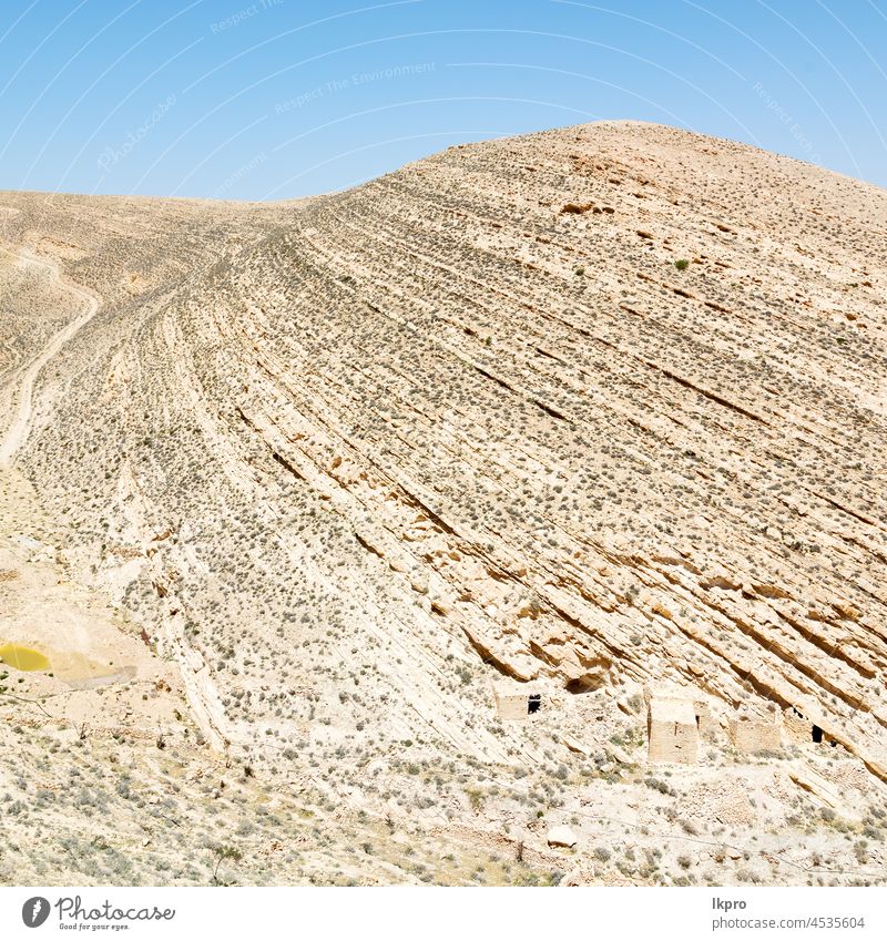in den Bergen der Blick aus dem antiken Schloss edom Jordanien reisen Landschaft Berge u. Gebirge wüst Natur Architektur Osten Mitte berühmt Israel Eilat Hügel