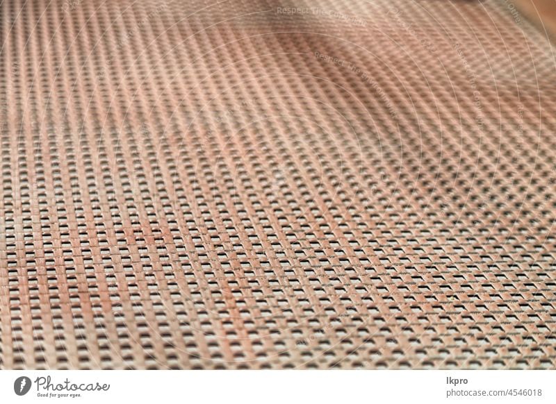 abstrakte Textur eines Kunststoffbodens Hintergrund Muster Design weiß modern texturiert Netz Oberfläche Material Gewebe ineinander greifen schwarz Tapete Wand