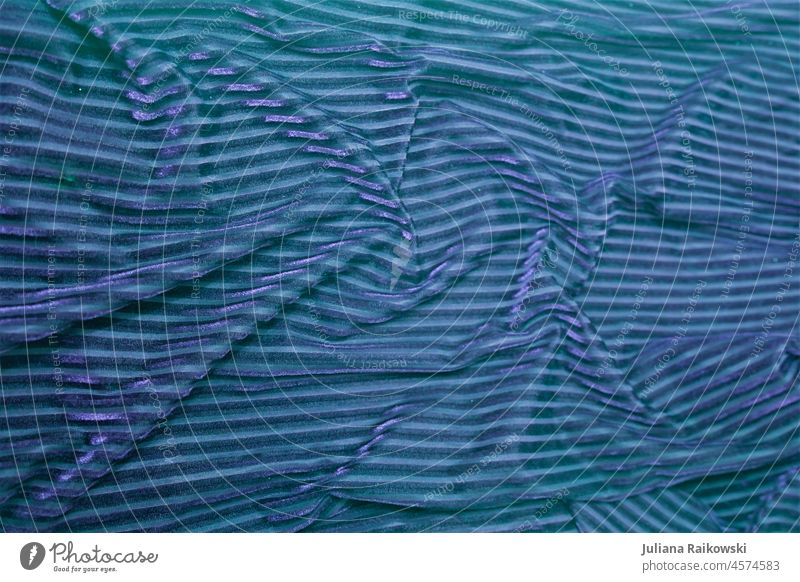 blauer Samt Stoff Farbfoto Vorhang Hintergrund Menschenleer Muster Dekoration & Verzierung Strukturen & Formen Detailaufnahme Faltenwurf Textilien edel Satin