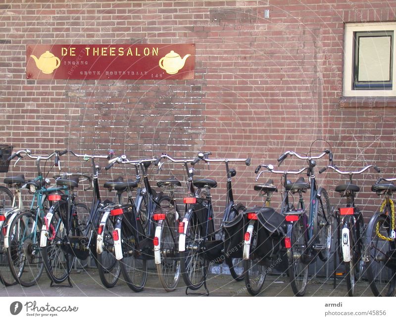 Parkplatz Niederlande Haarlem Fahrrad Fahrradparkplatz Ferien & Urlaub & Reisen Verkehr