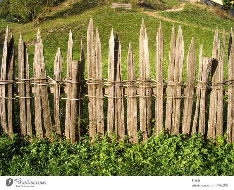 Alter Zaun Holz Holzbrett netzartig