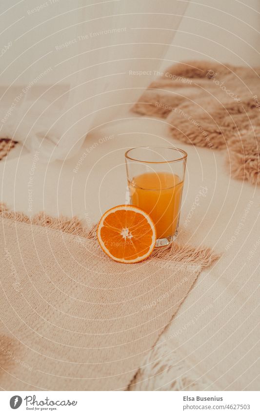 Orangensaft Odrange glas Getränk frisch Gesundheit Frucht Lebensmittel trinken Vitamin Zitrusfrüchte Frühstück Vegetarische Ernährung Diät saftig Erfrischung