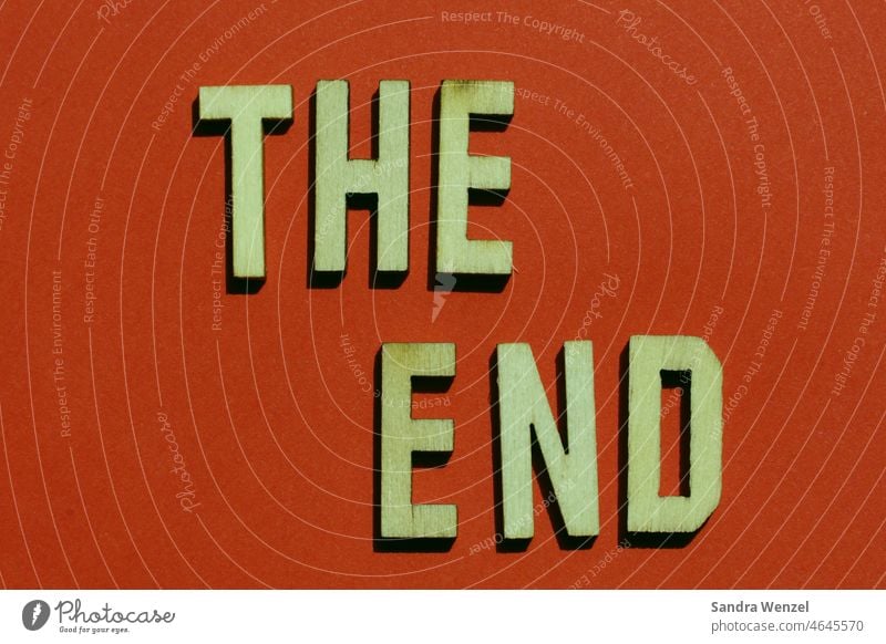 Das Ende The End Ende der Pandemie SarsCov2 Corona alles hat ein Ende Hoffnung