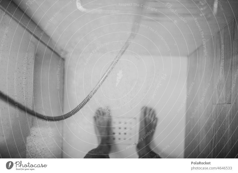 #A0# Inside the Shower - Warmduscher Dusche (Installation) duschen duschen. badewanne duschen wollen Wasser Reinheit Warmwasser Warmwasserleitung Haushalt Bad