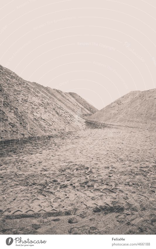 Moon Ferne Expedition Berge u. Gebirge Raumfahrt Kunst Kunstwerk Landschaft Erde Sand Mond Sommer Dürre Wüste ästhetisch einfach einzigartig nackt trist braun