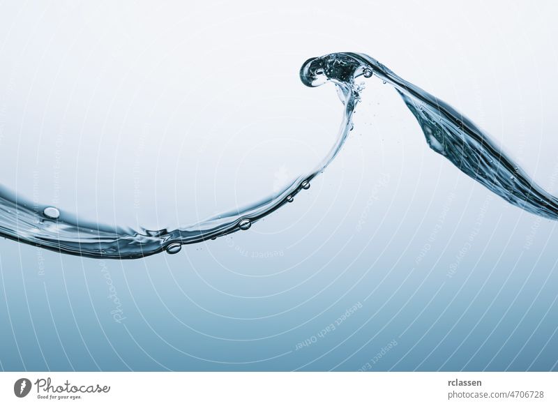 Welle Badewanne Bewegung Schaumblase blau durchsichtig Durst Feuchtigkeit Kacheln liquide frisch Hintergrund übersichtlich nass MEER Süßwasser Ökologie Natur