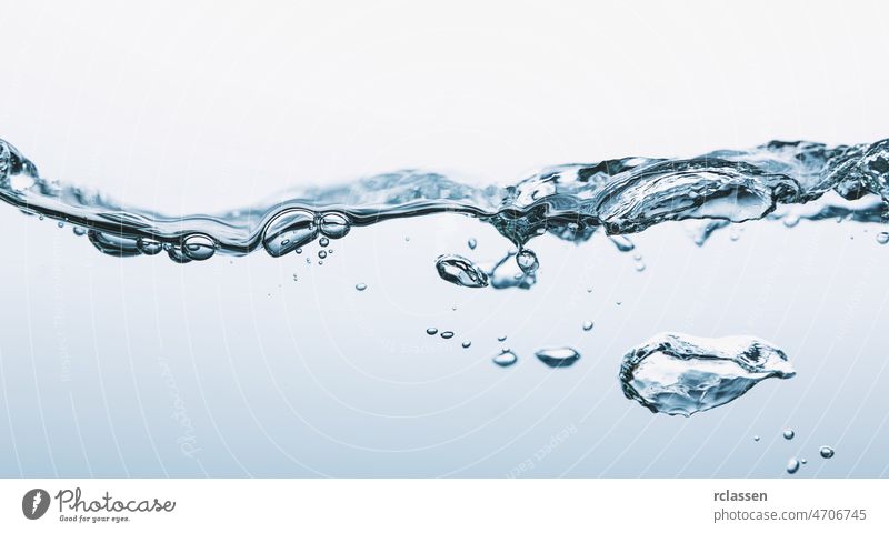 Natur Wasser Badewanne Bewegung Schaumblase blau durchsichtig Durst Feuchtigkeit Kacheln liquide frisch Hintergrund übersichtlich nass MEER Süßwasser Ökologie
