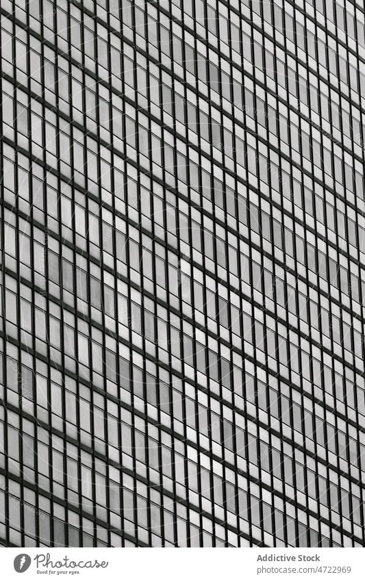 Zeitgenössisches Bürogebäude aus Glas in New York Gebäude modern Zeitgenosse Großstadt hoher Anstieg Straße urban Wolkenkratzer Glaswand Architektur Fassade
