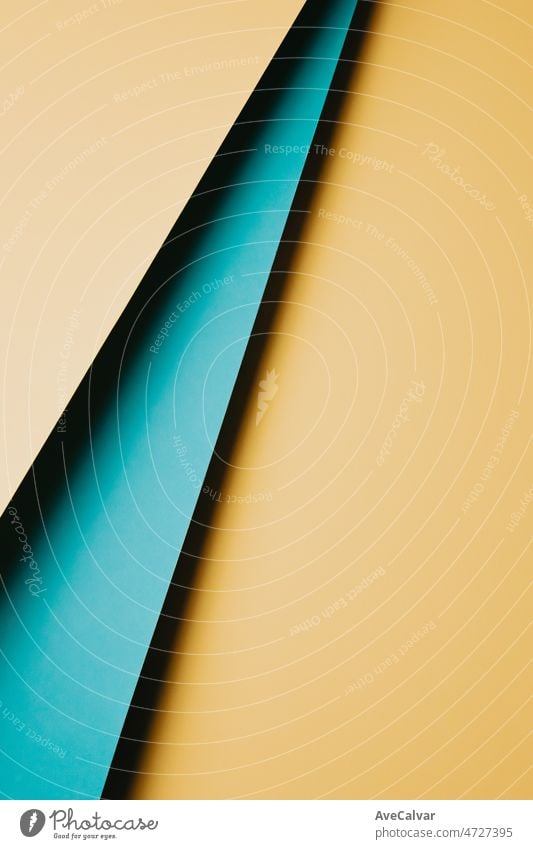 Flacher Hintergrund mit verschiedenen Farbschichten blau und gelb, ukrainische Flagge. Abstrakte modernen Hintergrund schwarz diagonal Schicht Streifen Muster. Moderne Web-Design-Banner oder Poster. Wavy Hintergrund.