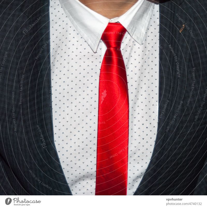 rote Krawatte Geschäftsmann professionell Büro schwarz Exekutive Kleidung Mode männlich formal Jacke Knäuel Business Stoffe Arbeit blau Bekleidung anhaben