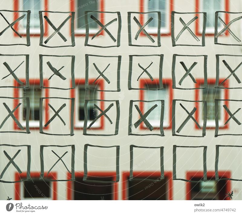 Abgehakt Glas Strukturen & Formen Farbfoto eckig durcheinander modern Design Dekoration Sichtschutz Gebäude Wand Haus lichtdurchlässig Detailaufnahme