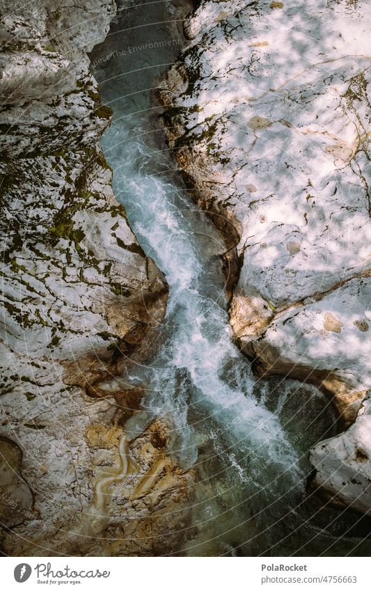 #A0# Wasser im Bach Menschenleer Tag Landschaft Umwelt Farbfoto Außenaufnahme Natur gebirgsbach Gebirge Bachbett bachlauf Bachufer Slowenien