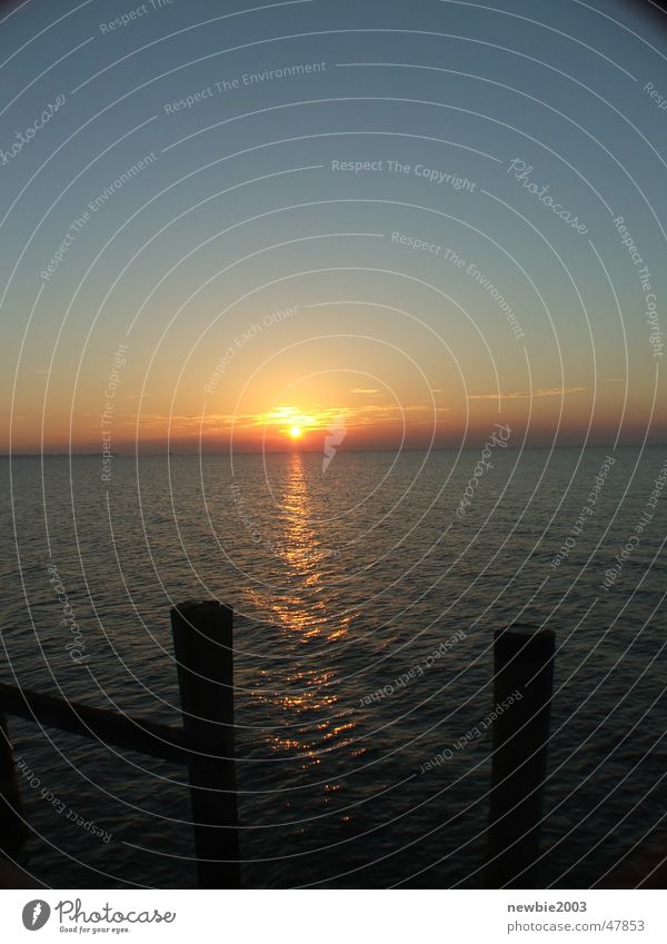 Morgens Meer und Sonne Sonnenaufgang peer heaven