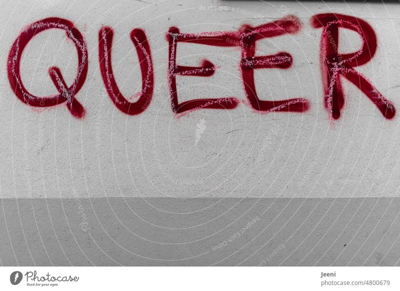 QUEER 🌈 queer Homosexualität Vielfalt Toleranz Gleichstellung lesbisch schwul LGBTQ Transgender Liebe Freiheit Stolz Symbol Lifestyle Sexualität Lebensfreude